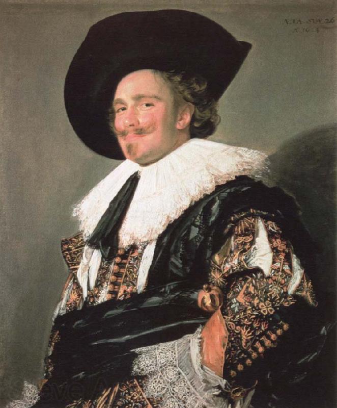 Frans Hals the laughing cavalier